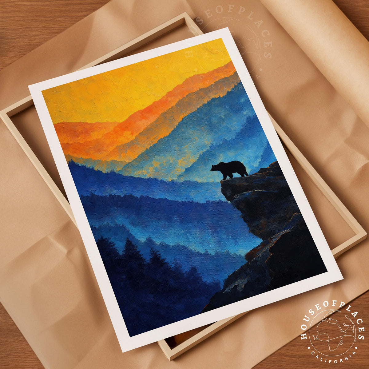Great Smoky Mountains National Park travel poster – view 4