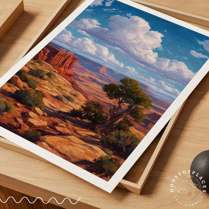 Canyonlands National Park travel poster – view 7