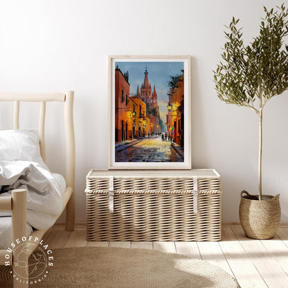 San Miguel de Allende travel poster – view 3