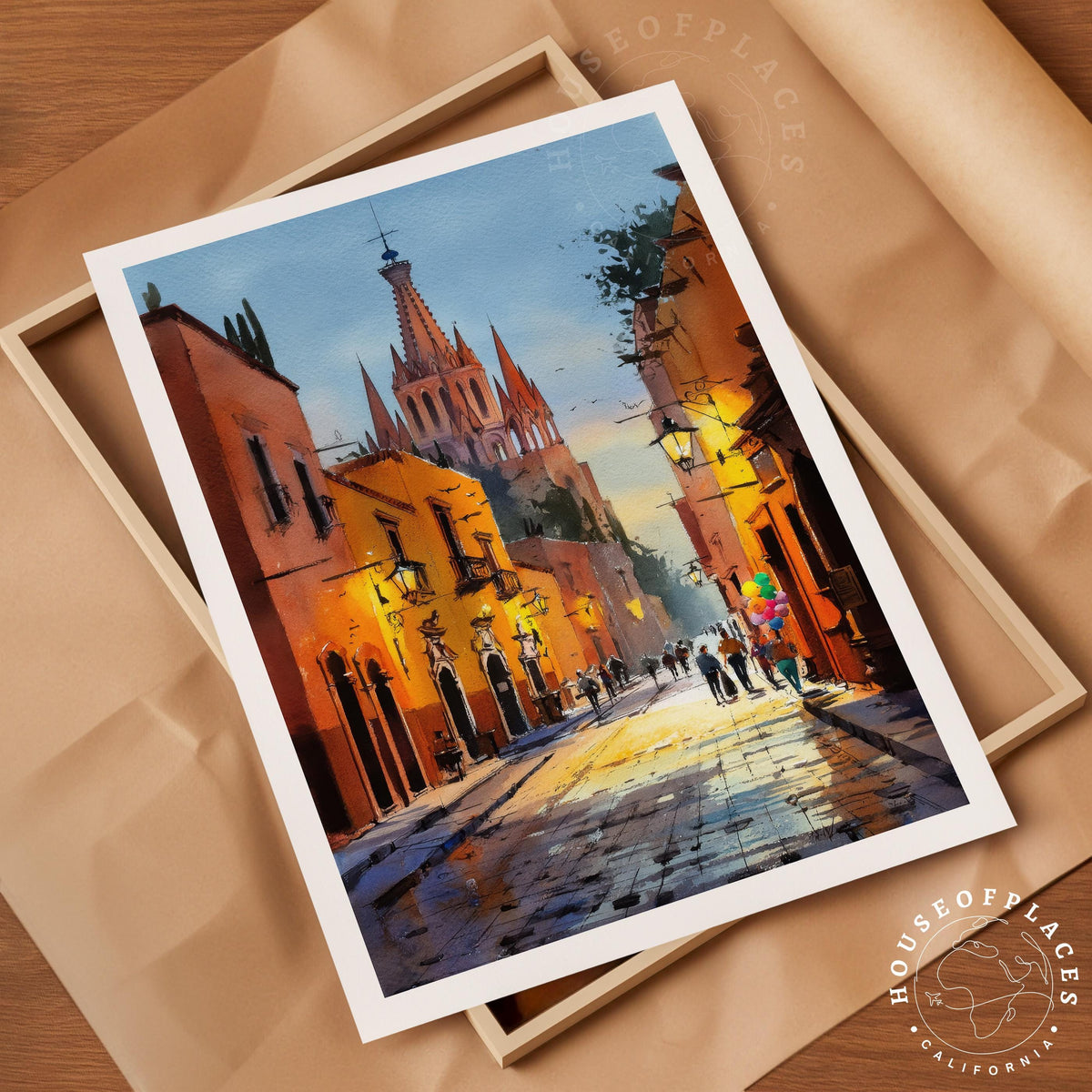 San Miguel de Allende travel poster – view 4