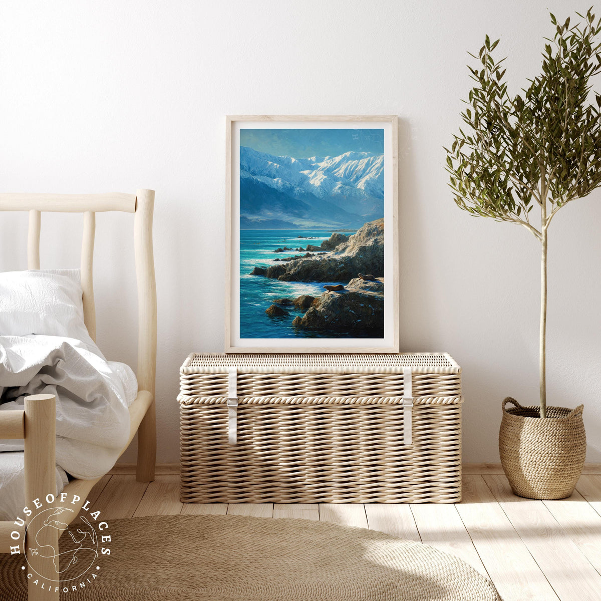 Kaikoura travel poster – view 3
