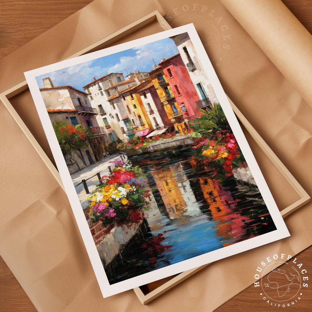 Perpignan travel poster – view 4