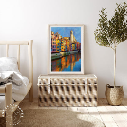 Girona travel poster – view 3