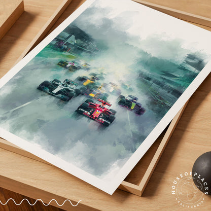 Formula Racing travel poster – view 7