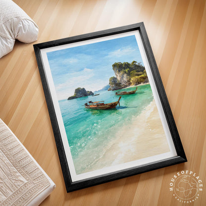 Koh Lanta travel poster – view 2