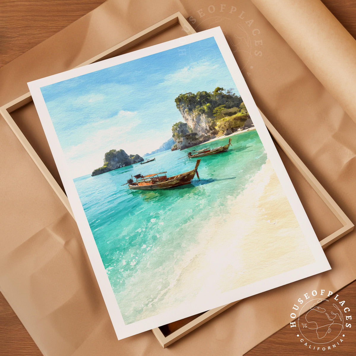 Koh Lanta travel poster – view 4