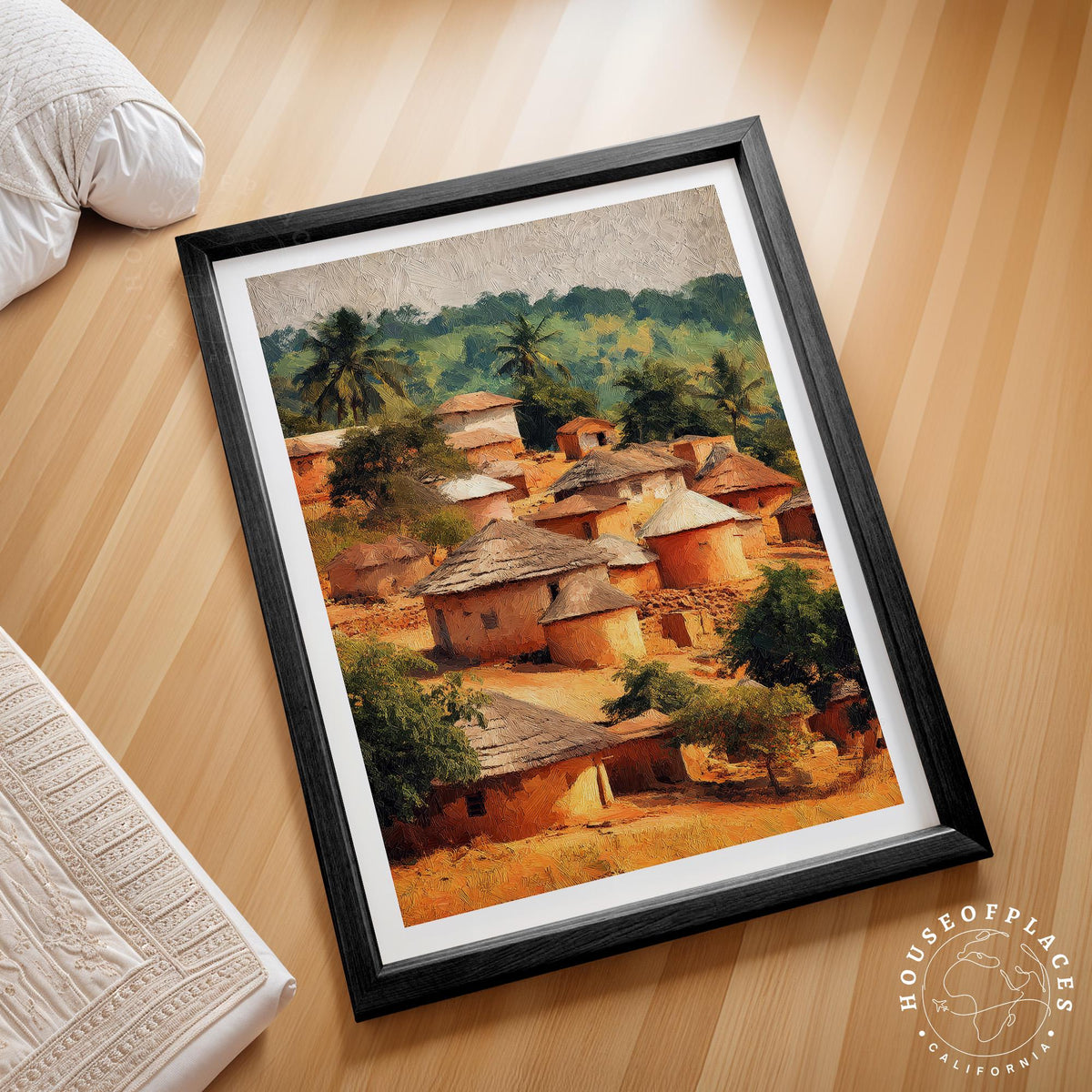 Lomé Togo travel poster – view 2