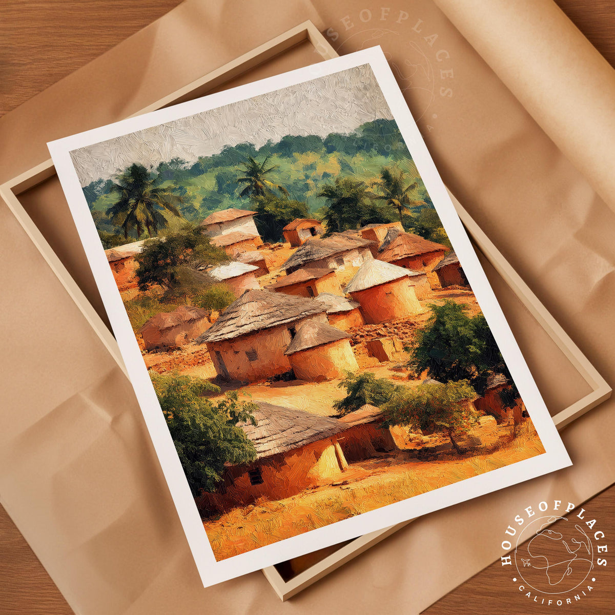 Lomé Togo travel poster – view 4