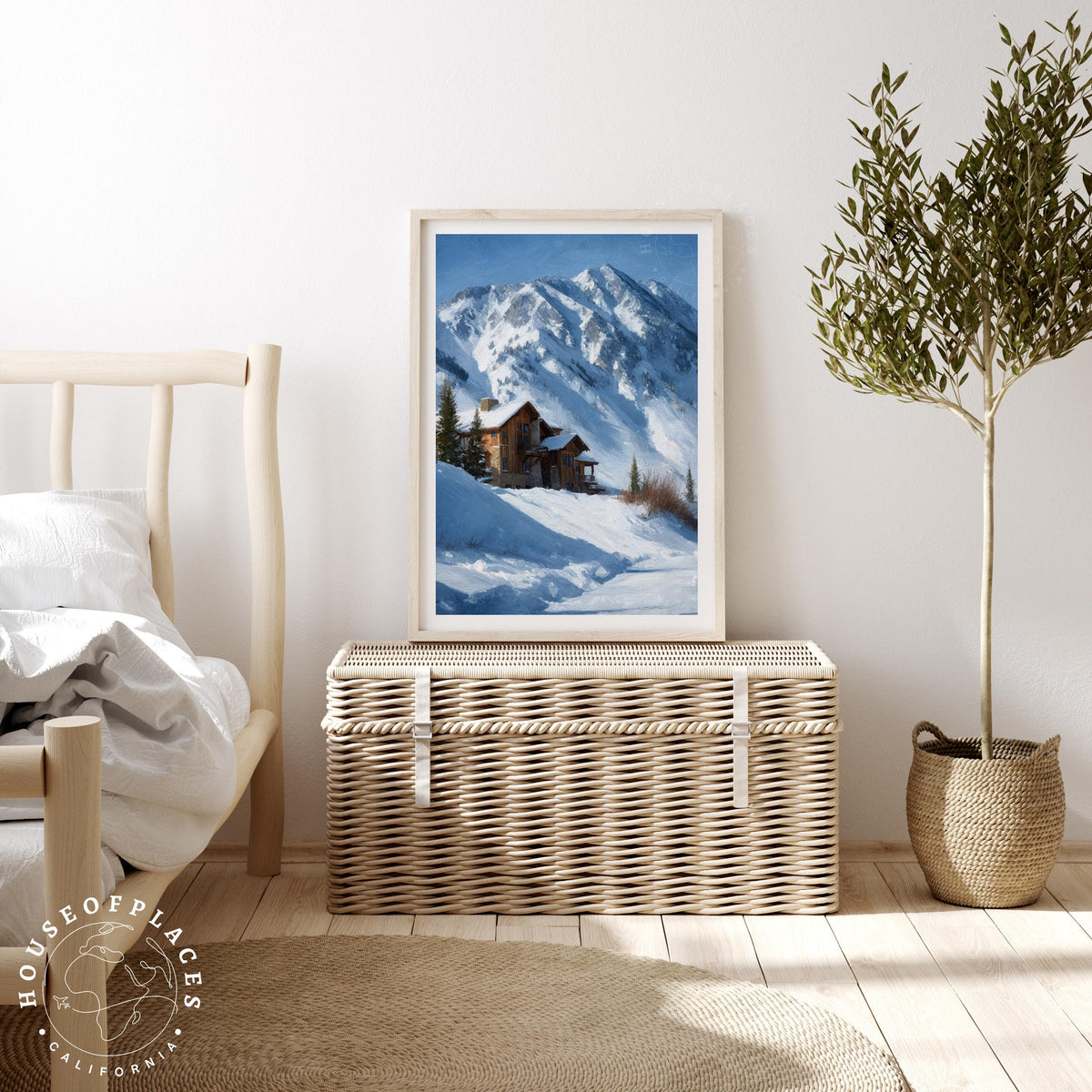 Snowbasin travel poster – view 3