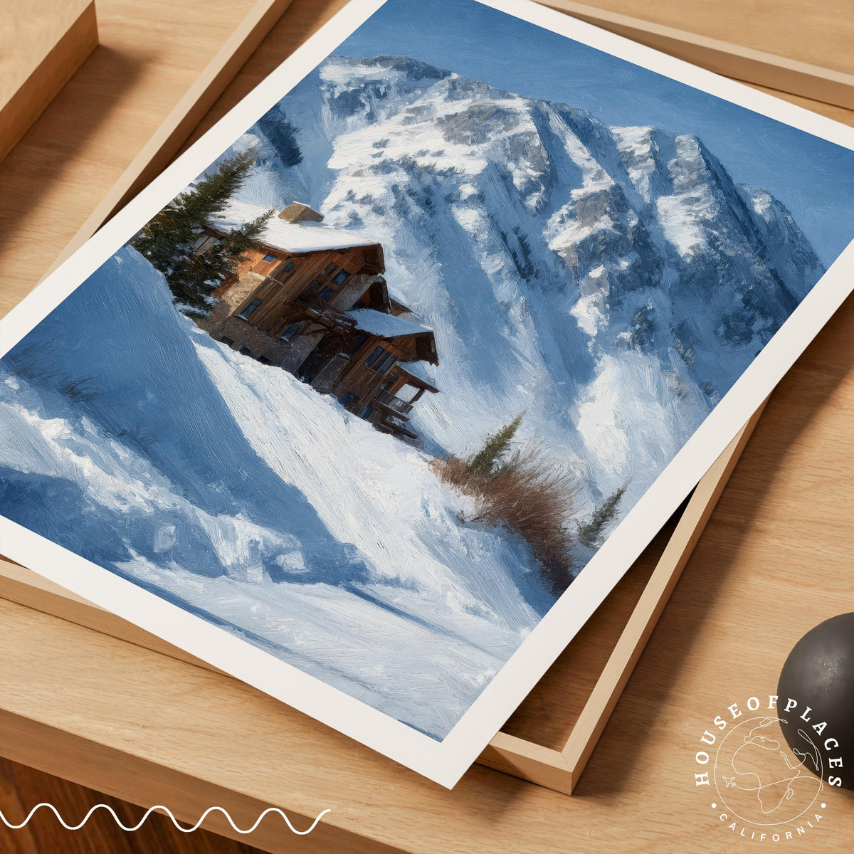 Snowbasin travel poster – view 7