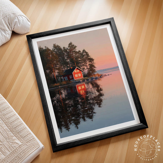 Umeå travel poster – view 2