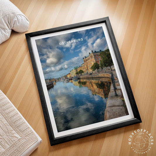 Gothenburg travel poster – view 2