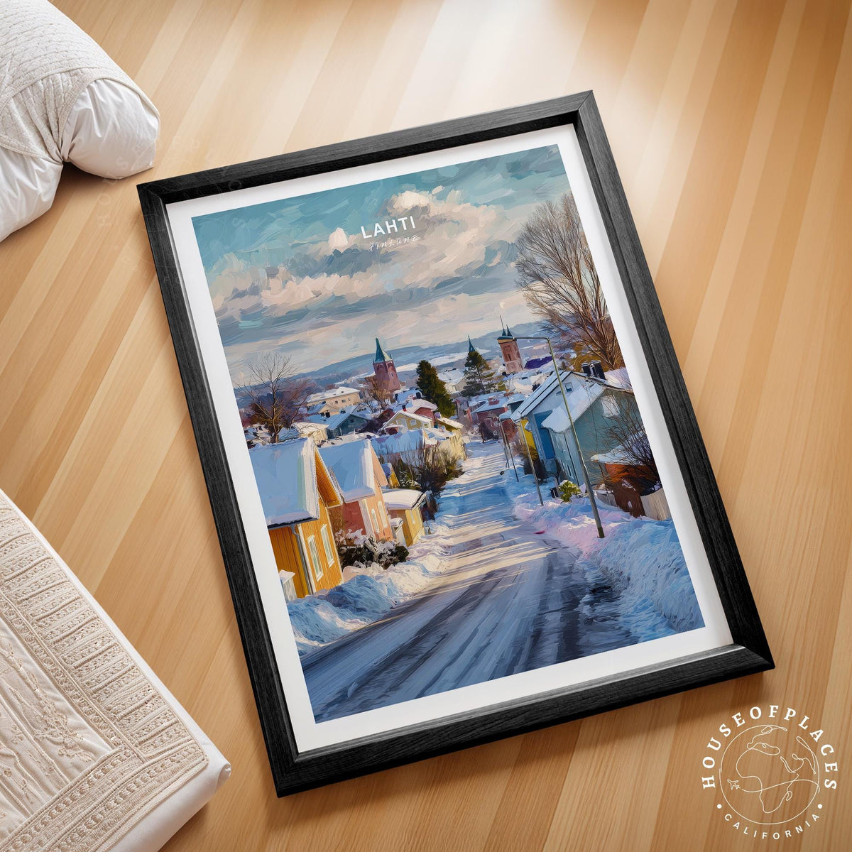 Lahti travel poster – view 2