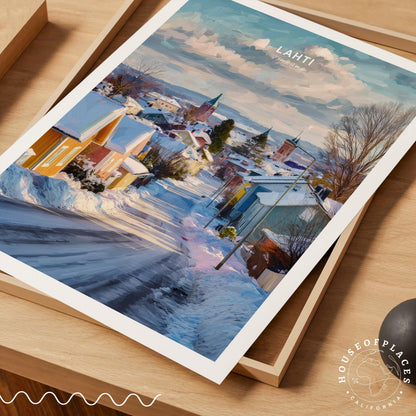 Lahti travel poster – view 7