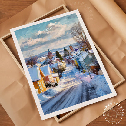 Lahti travel poster – view 4