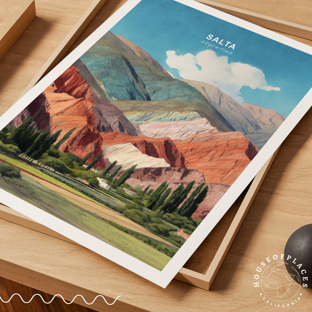 Salta travel poster – view 7