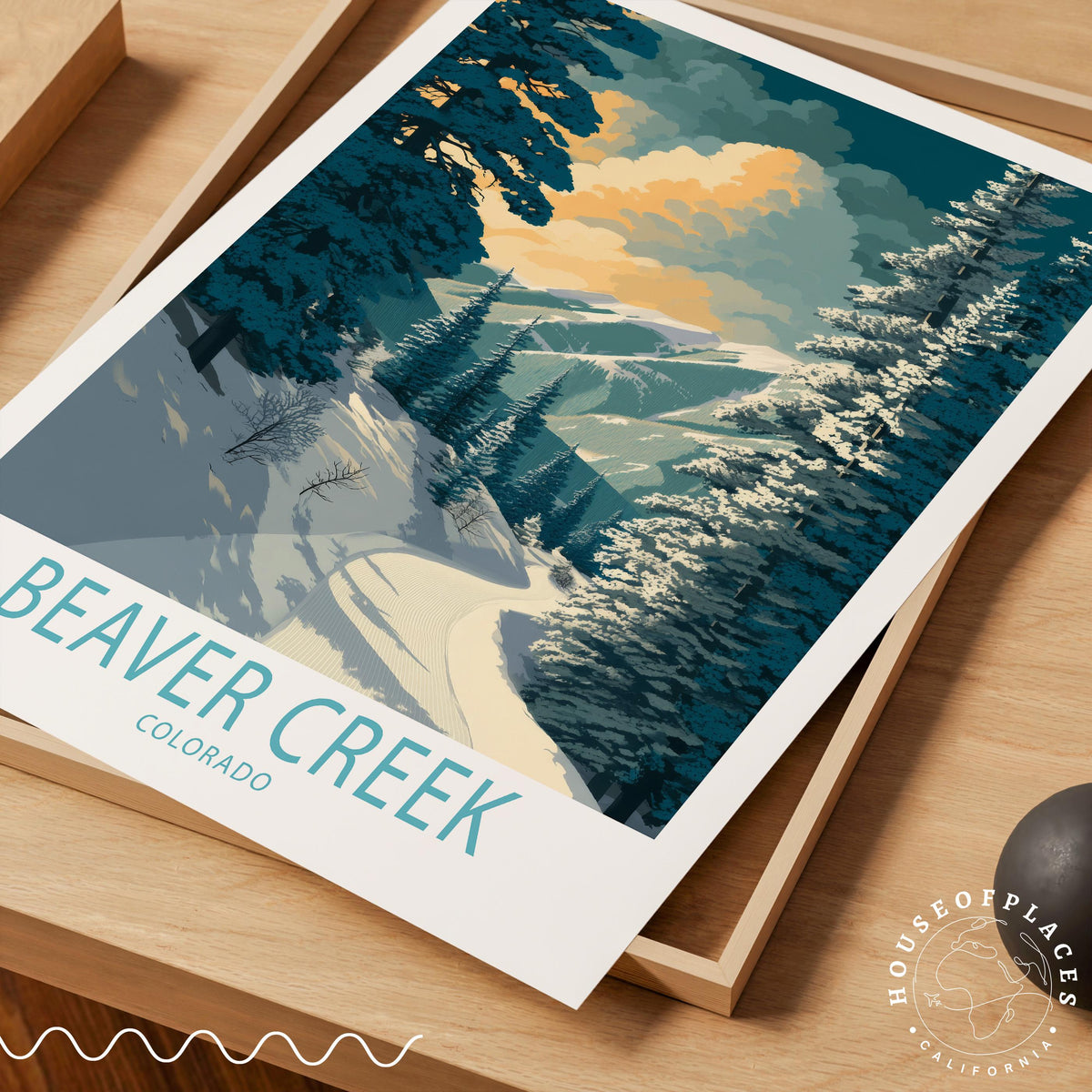 Beaver Creek travel poster – view 7