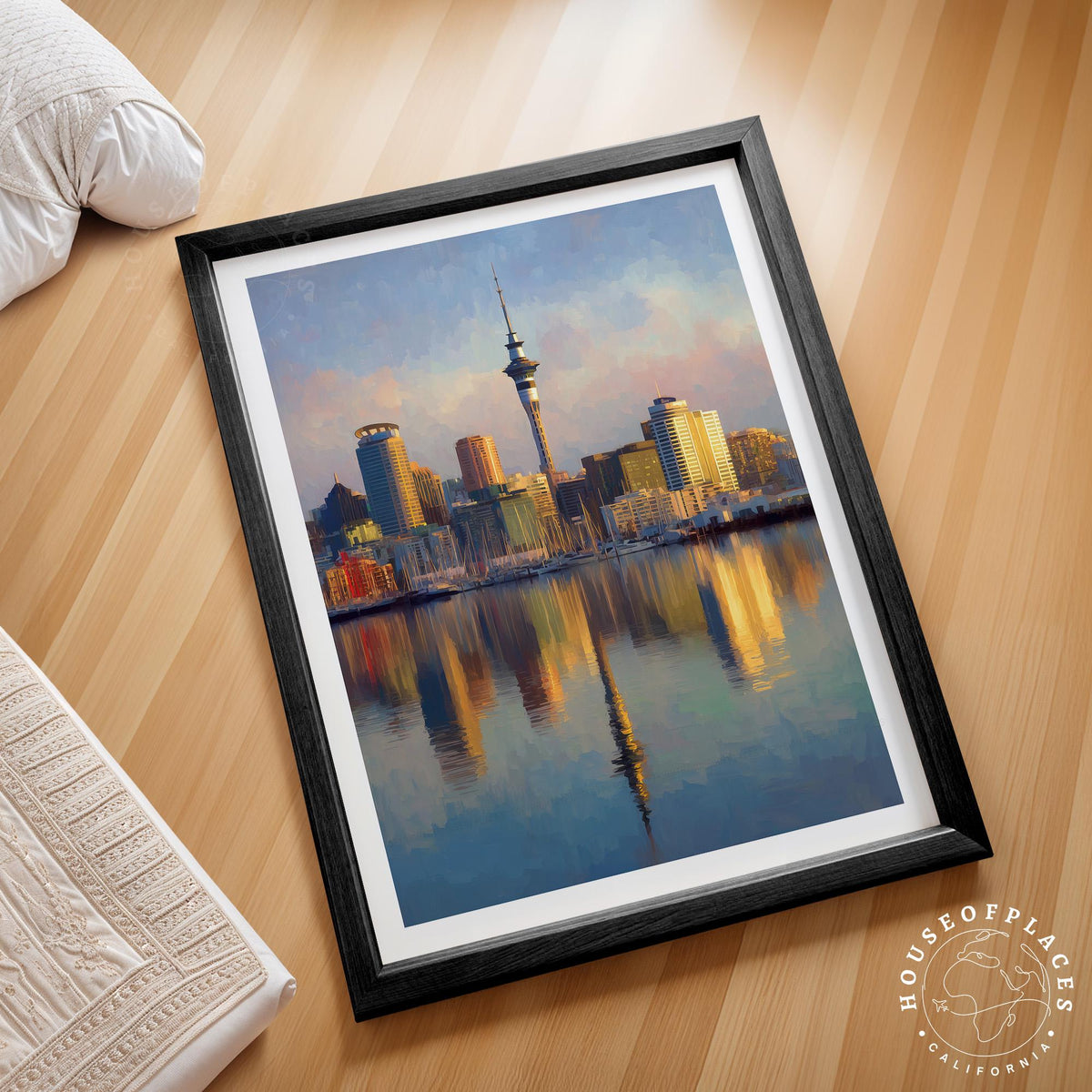 Auckland travel poster – view 2