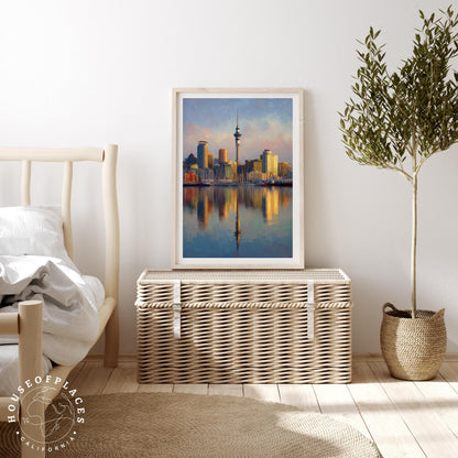 Auckland travel poster – view 3