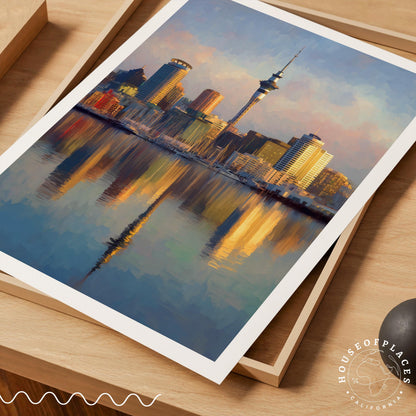 Auckland travel poster – view 7