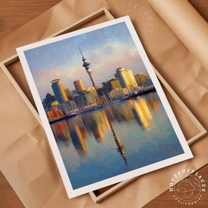 Auckland travel poster – view 4