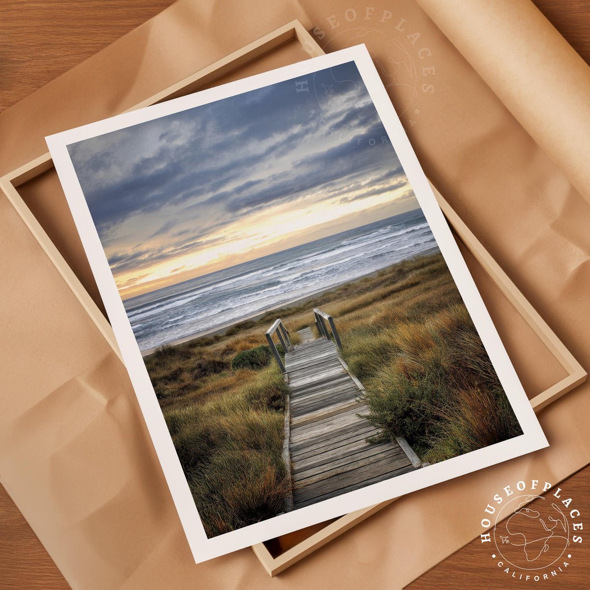 Foxton Beach travel poster – view 4