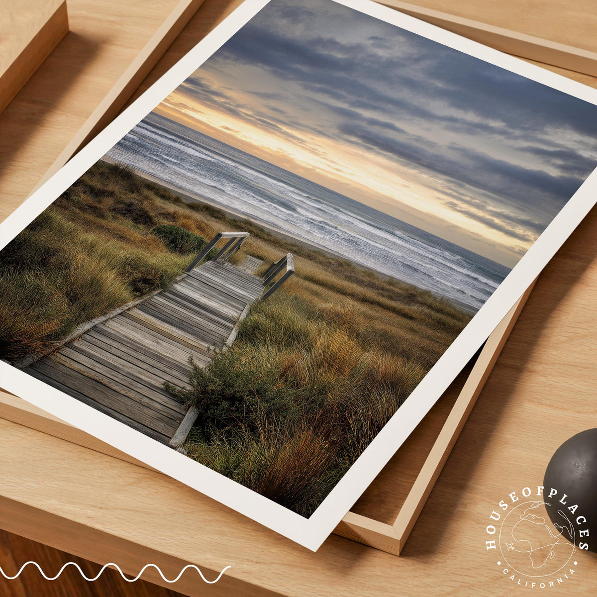 Foxton Beach travel poster – view 7