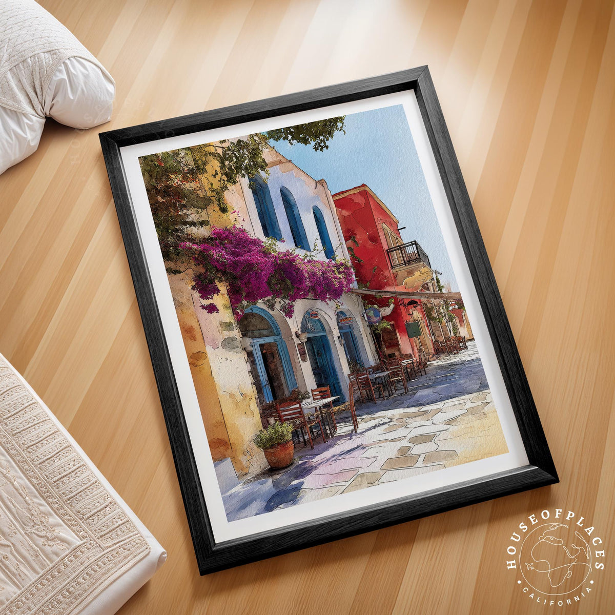 Kos travel poster – view 2
