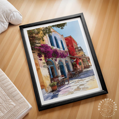 Kos travel poster – view 2
