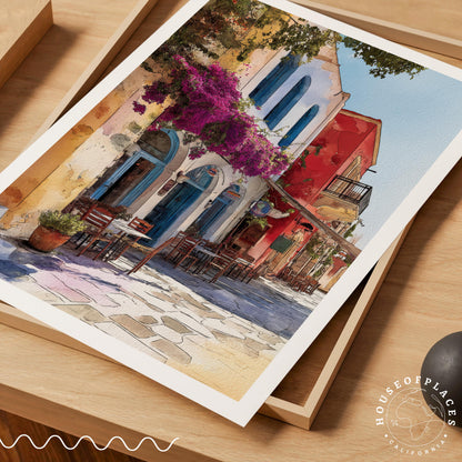 Kos travel poster – view 7