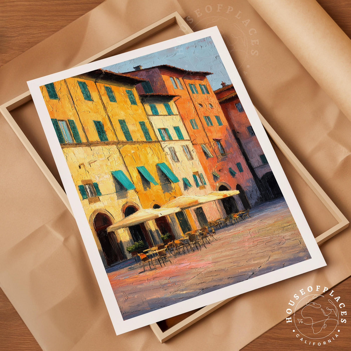 Lucca travel poster – view 4