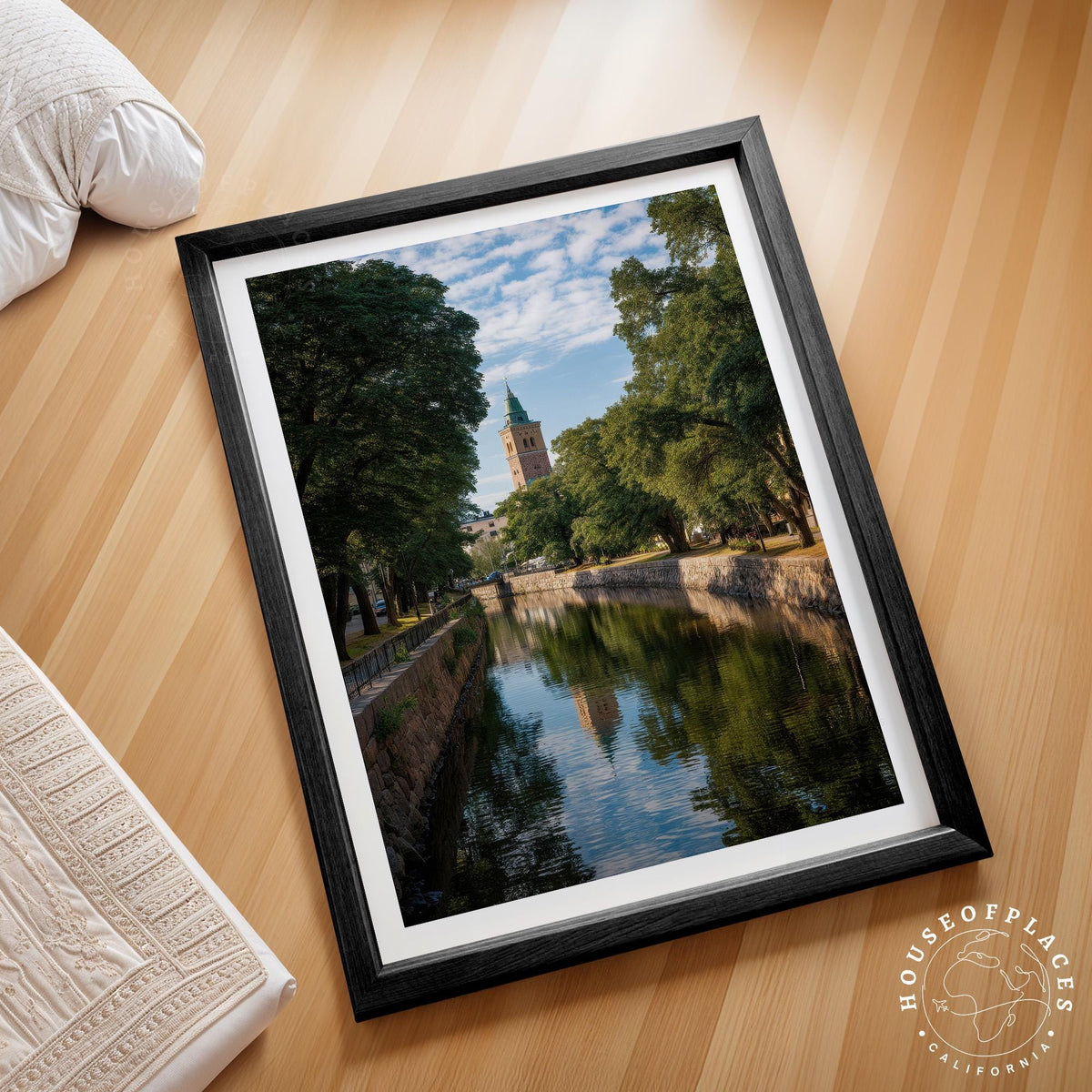 Turku travel poster – view 2
