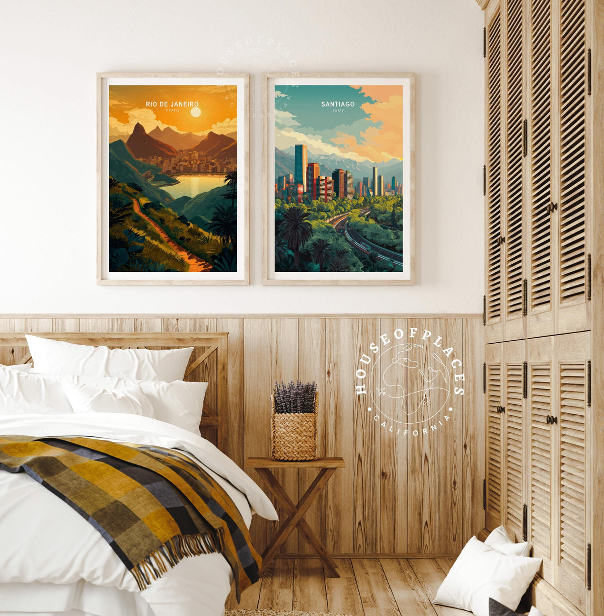Rio de Janeiro Bay View travel poster – view 9
