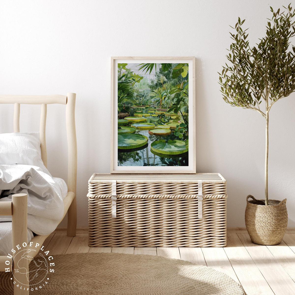 Royal Botanic Gardens Kew London travel poster – view 3