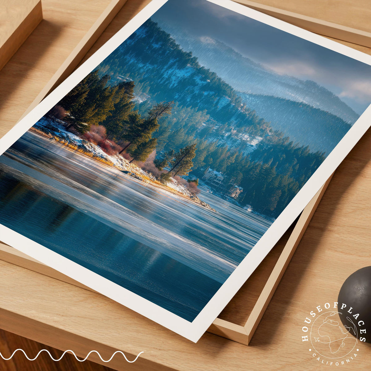 Big Bear Lake travel poster – view 7