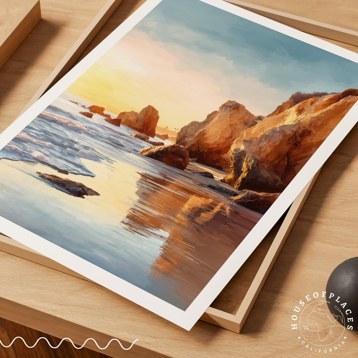 El Matador Beach Malibu travel poster – view 7