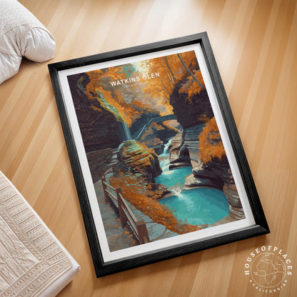 New York Nature Escape travel poster – view 2