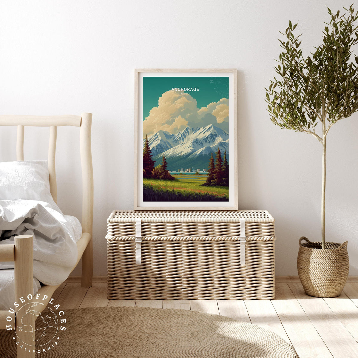 Anchorage travel poster – view 3