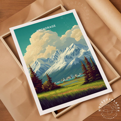 Anchorage travel poster – view 4