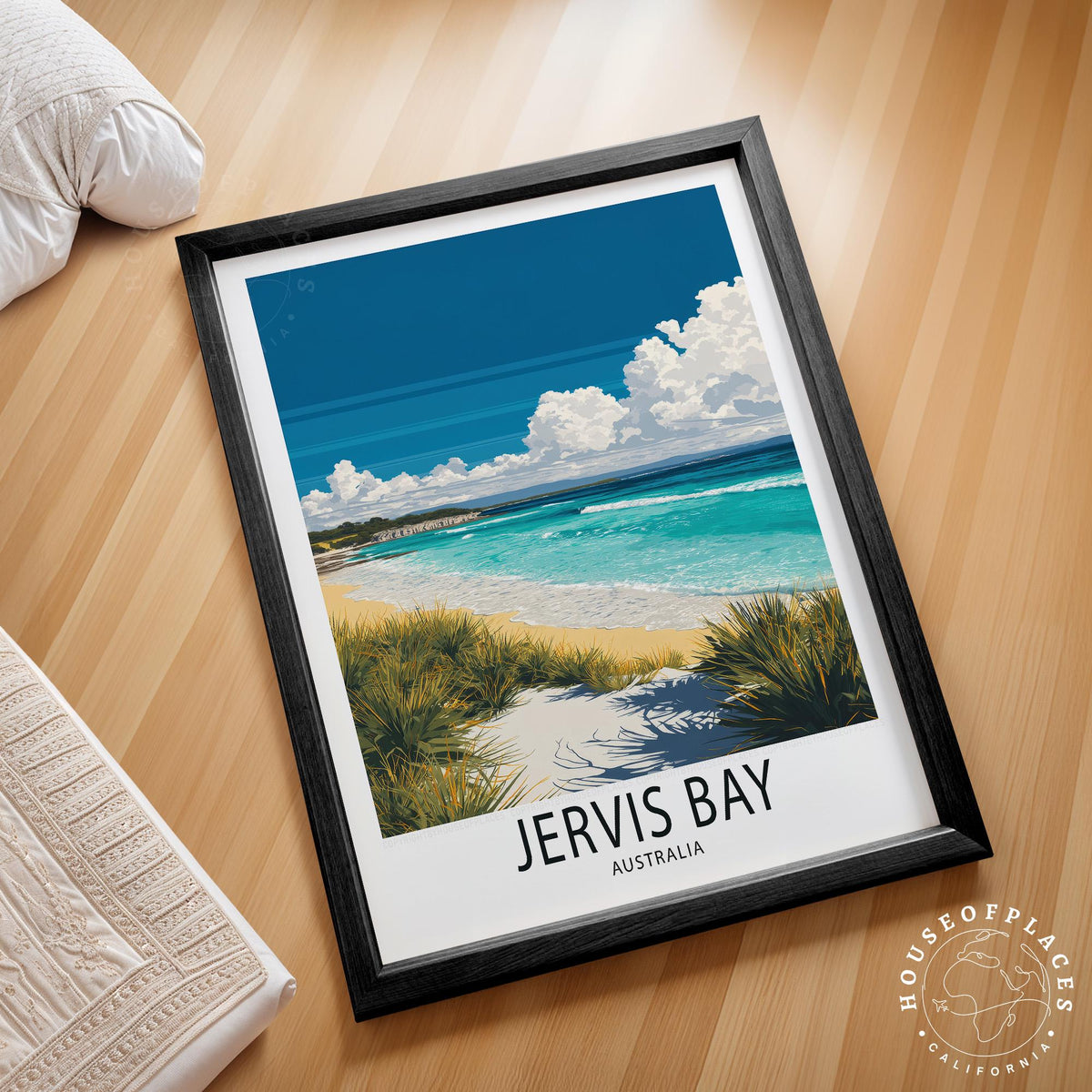 Jervis Bay travel poster – view 2