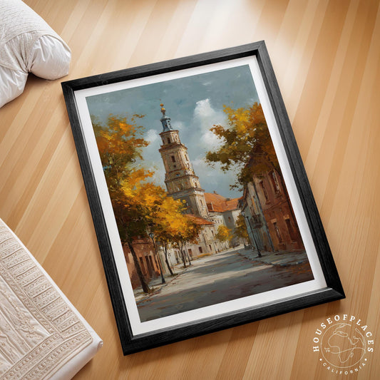 Białystok travel poster – view 2