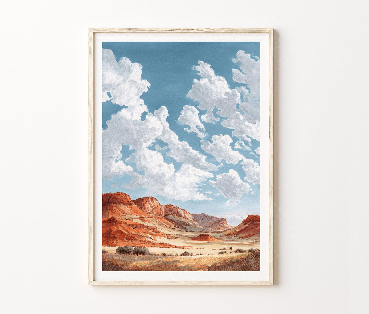 Kanab Travel Poster – Utah Wall Art Print