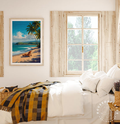Montezuma Beach travel poster – view 6