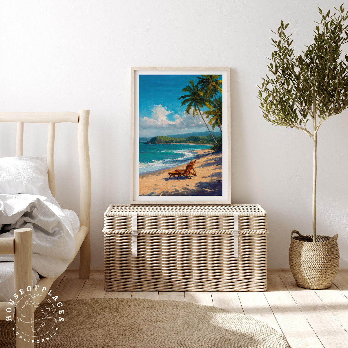 Montezuma Beach travel poster – view 3