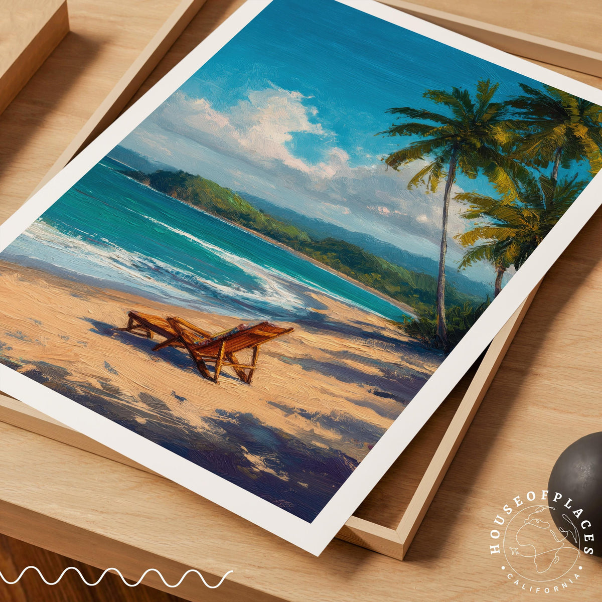 Montezuma Beach travel poster – view 7