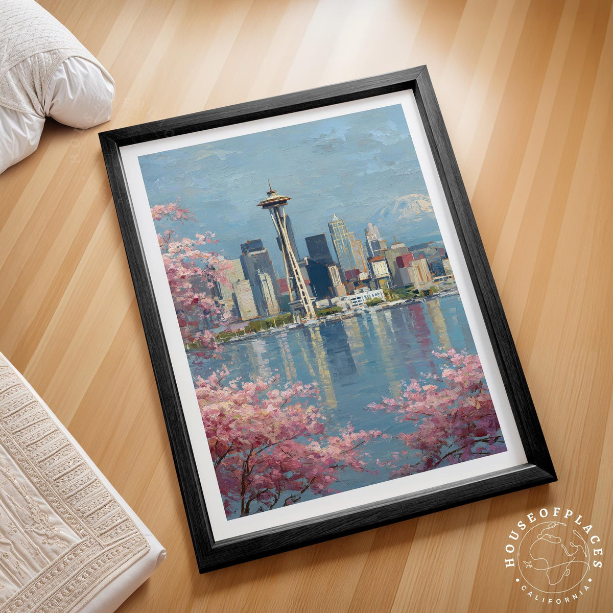 Seattle travel poster – view 2