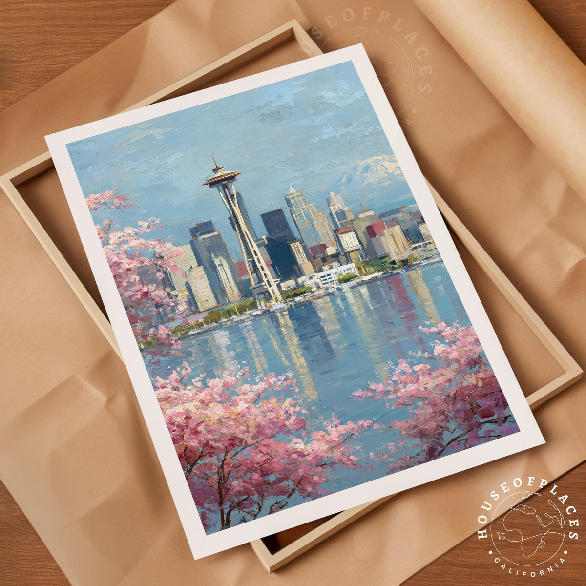 Seattle travel poster – view 4