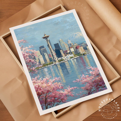 Seattle travel poster – view 4