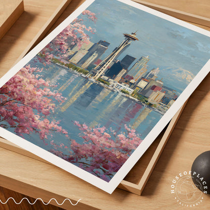 Seattle travel poster – view 7