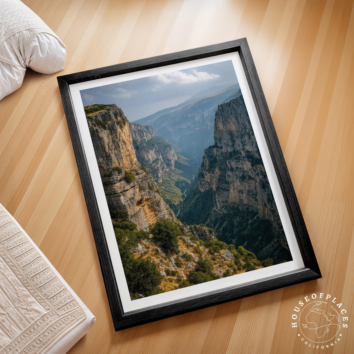 Vikos Gorge travel poster – view 2
